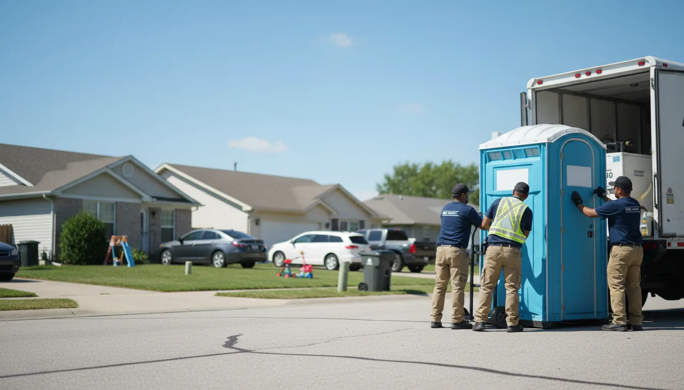 Standard Porta Potty Rentals in Robinson, IL near me
